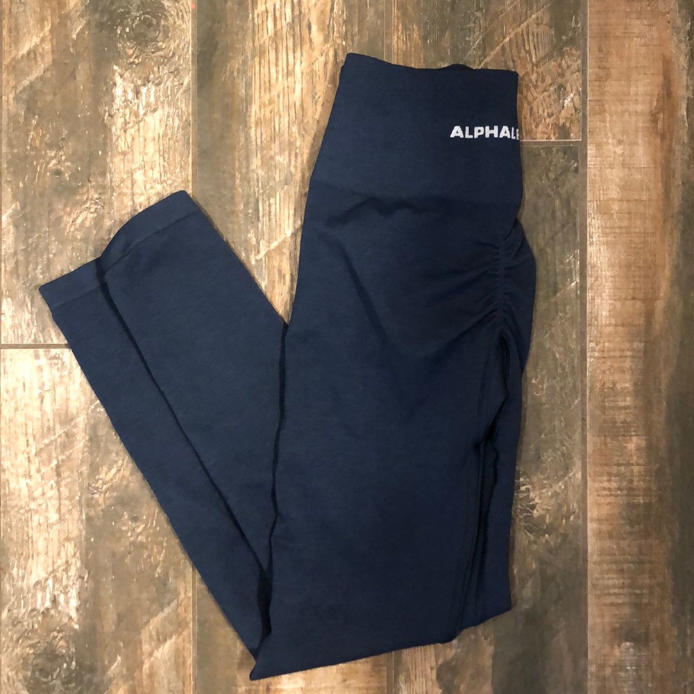 Alphalete Amplify Leggings- Dark Water